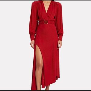 Ronny Kobo Estelle Dress, Red, size Medium